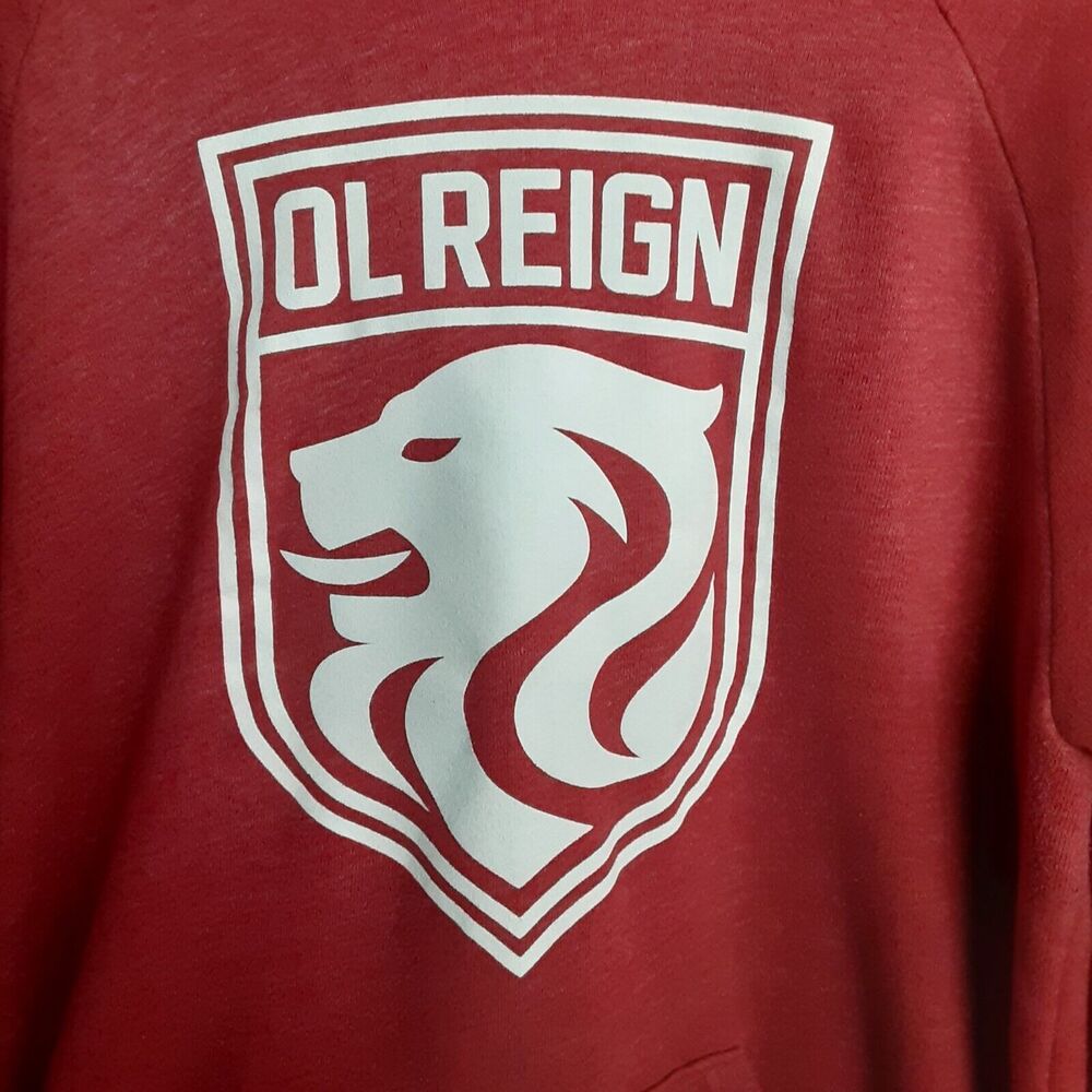 Ol Regn Sweatshirt Hoodie NWSL sz L Unisex